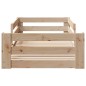 vidaXL Letto senza Materasso 90x190 cm in Legno Massello di Pino