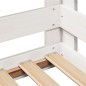 vidaXL Giroletto senza materasso bianco 80x160 cm legno di pino vidaXL Giroletto senza materasso bianco 80x160 cm legno di pino