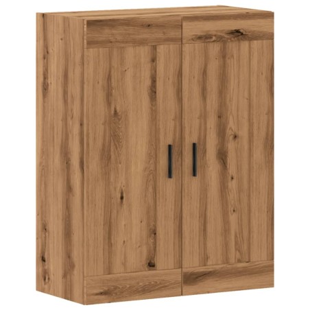 vidaXL Mobile a Parete Rovere Artigianale 69,5x34x90 cm in Truciolato
