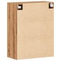 vidaXL Mobile a Parete Rovere Artigianale 69,5x34x90 cm in Truciolato