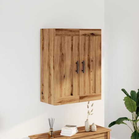 vidaXL Mobile a Parete Rovere Artigianale 69,5x34x90 cm in Truciolato