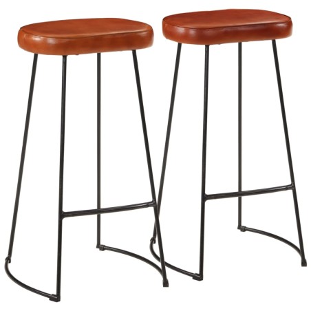 vidaXL Set Bar 3pz Legno Massello Mango Grezzo e Metallo