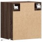 vidaXL Mobile TV a Parete con Luci LED Rovere Marrone 41x31x45 cm vidaXL Mobile TV a Parete con Luci LED Rovere Marrone 41x31x45 cm