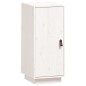 Credenza Bianca 34x40x75 cm in Legno Massello di Pino Credenza Bianca 34x40x75 cm in Legno Massello di Pino