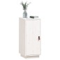 Credenza Bianca 34x40x75 cm in Legno Massello di Pino Credenza Bianca 34x40x75 cm in Legno Massello di Pino