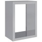 vidaXL Rastrelliera per Legna 60x40x80 cm in Acciaio Zincato