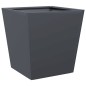 vidaXL Fioriere da Giardino 2 pz Antracite 40x40x40 cm in Acciaio