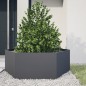 vidaXL Fioriera da Giardino Antracite Esagono 138x120x45 cm in Acciaio vidaXL Fioriera da Giardino Antracite Esagono 138x120x45 cm in Acciaio