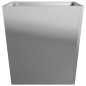 vidaXL Fioriera da Giardino 50x50x50 cm in Acciaio Zincato vidaXL Fioriera da Giardino 50x50x50 cm in Acciaio Zincato