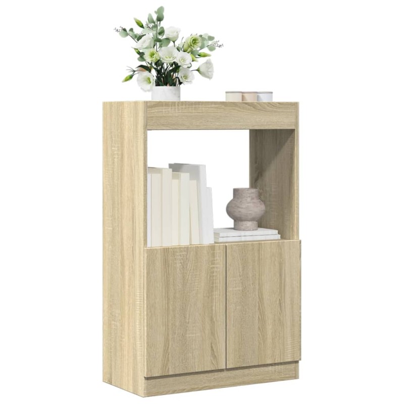 vidaXL Credenza Rovere Sonoma 63x33x100 cm in Truciolato vidaXL Credenza Rovere Sonoma 63x33x100 cm in Truciolato