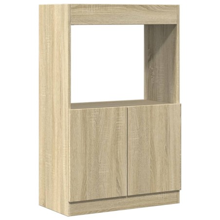 vidaXL Credenza Rovere Sonoma 63x33x100 cm in Truciolato