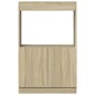 vidaXL Credenza Rovere Sonoma 63x33x100 cm in Truciolato vidaXL Credenza Rovere Sonoma 63x33x100 cm in Truciolato