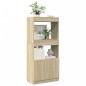 vidaXL Credenza Rovere Sonoma 63x33x140 in Truciolato vidaXL Credenza Rovere Sonoma 63x33x140 in Truciolato