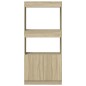 vidaXL Credenza Rovere Sonoma 63x33x140 in Truciolato vidaXL Credenza Rovere Sonoma 63x33x140 in Truciolato