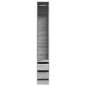 vidaXL Armadio Grigio Sonoma 30x50x200 cm in Legno Multistrato vidaXL Armadio Grigio Sonoma 30x50x200 cm in Legno Multistrato