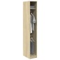 vidaXL Armadio Rovere Sonoma 30x50x200 cm in Legno Multistrato vidaXL Armadio Rovere Sonoma 30x50x200 cm in Legno Multistrato