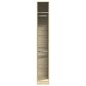 vidaXL Armadio Rovere Sonoma 30x50x200 cm in Legno Multistrato vidaXL Armadio Rovere Sonoma 30x50x200 cm in Legno Multistrato