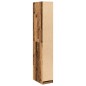 vidaXL Armadio Legno Antico 30x50x200 cm in Legno Multistrato vidaXL Armadio Legno Antico 30x50x200 cm in Legno Multistrato