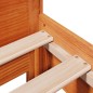 vidaXL Letto senza Materasso Marrone Cera 90x200 cm Legno di Pino vidaXL Letto senza Materasso Marrone Cera 90x200 cm Legno di Pino