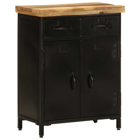 vidaXL Credenza 55x30x71 cm in Legno Massello di Mango