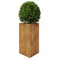 vidaXL Fioriere da Giardino 2 pz Triangolari 50x43x75cm Acciaio Corten vidaXL Fioriere da Giardino 2 pz Triangolari 50x43x75cm Acciaio Corten