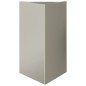 vidaXL Fioriere da Giardino 2 pz Triangolari 50x43x75cm Acciaio Corten vidaXL Fioriere da Giardino 2 pz Triangolari 50x43x75cm Acciaio Corten