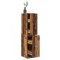 vidaXL Armadietto da Farmacia Legno Vecchio 30x41x144,5 cm Truciolato vidaXL Armadietto da Farmacia Legno Vecchio 30x41x144,5 cm Truciolato
