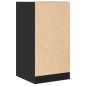 vidaXL Armadietto da Farmacia Nero 40x41x77,5 cm in Truciolato vidaXL Armadietto da Farmacia Nero 40x41x77,5 cm in Truciolato