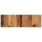 vidaXL Mobili TV a Parete 2pz Legno Antico 100x30x30 cm vidaXL Mobili TV a Parete 2pz Legno Antico 100x30x30 cm