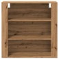 vidaXL Mobile a Parete Rovere Artigianale 80x33x80cm Legno Multistrato vidaXL Mobile a Parete Rovere Artigianale 80x33x80cm Legno Multistrato