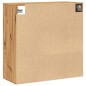 vidaXL Mobile a Parete Rovere Artigianale 80x33x80cm Legno Multistrato vidaXL Mobile a Parete Rovere Artigianale 80x33x80cm Legno Multistrato