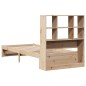 vidaXL Letto Libreria senza Materasso 100x200 cm in Legno di Pino vidaXL Letto Libreria senza Materasso 100x200 cm in Legno di Pino