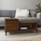 Tavolino da Salotto Rovere Marrone100x50x45cm Legno Multistrato Tavolino da Salotto Rovere Marrone100x50x45cm Legno Multistrato