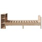 vidaXL Letto Libreria senza Materasso 100x200 cm in Legno di Pino