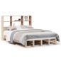vidaXL Letto Libreria senza Materasso 160x200 cm in Legno Massello vidaXL Letto Libreria senza Materasso 160x200 cm in Legno Massello