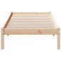 vidaXL Letto Extra Lungo senza Materasso 180x200 cm in Legno di Pino vidaXL Letto Extra Lungo senza Materasso 180x200 cm in Legno di Pino