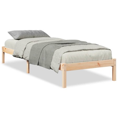 vidaXL Letto Extra Lungo senza Materasso 90x210 cm in Legno di Pino