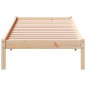 vidaXL Letto Extra Lungo senza Materasso 90x210 cm in Legno di Pino vidaXL Letto Extra Lungo senza Materasso 90x210 cm in Legno di Pino