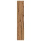 vidaXL Credenza Rovere Artigianale 63x33x180 cm in Legno Multistrato vidaXL Credenza Rovere Artigianale 63x33x180 cm in Legno Multistrato