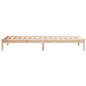 vidaXL Letto Extra Lungo senza Materasso 80x220 cm in Legno di Pino vidaXL Letto Extra Lungo senza Materasso 80x220 cm in Legno di Pino