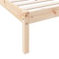 vidaXL Letto Extra Lungo senza Materasso 80x220 cm in Legno di Pino vidaXL Letto Extra Lungo senza Materasso 80x220 cm in Legno di Pino