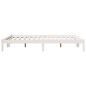 vidaXL Letto Extra Lungo senza Materasso 160x220 cm in Legno di Pino vidaXL Letto Extra Lungo senza Materasso 160x220 cm in Legno di Pino