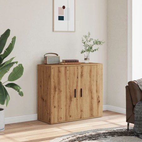 vidaXL Credenza Rovere Artigianale 80x33x70 cm in Truciolato