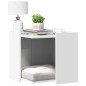 vidaXL Recinto per Lettiera per Gatti Bianco 53x53x51 cm in Truciolato vidaXL Recinto per Lettiera per Gatti Bianco 53x53x51 cm in Truciolato