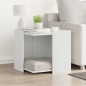 vidaXL Recinto per Lettiera per Gatti Bianco 53x53x51 cm in Truciolato vidaXL Recinto per Lettiera per Gatti Bianco 53x53x51 cm in Truciolato
