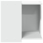 vidaXL Recinto per Lettiera per Gatti Bianco 53x53x51 cm in Truciolato vidaXL Recinto per Lettiera per Gatti Bianco 53x53x51 cm in Truciolato