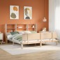 vidaXL Letto Libreria senza Materasso 180x200 cm in Legno di Pino