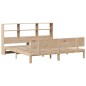 vidaXL Letto Libreria senza Materasso 180x200 cm in Legno di Pino