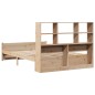 vidaXL Letto Libreria senza Materasso 150x200 cm in Legno di Pino vidaXL Letto Libreria senza Materasso 150x200 cm in Legno di Pino