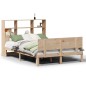 vidaXL Letto Libreria senza Materasso 160x200 cm in Legno di Pino vidaXL Letto Libreria senza Materasso 160x200 cm in Legno di Pino